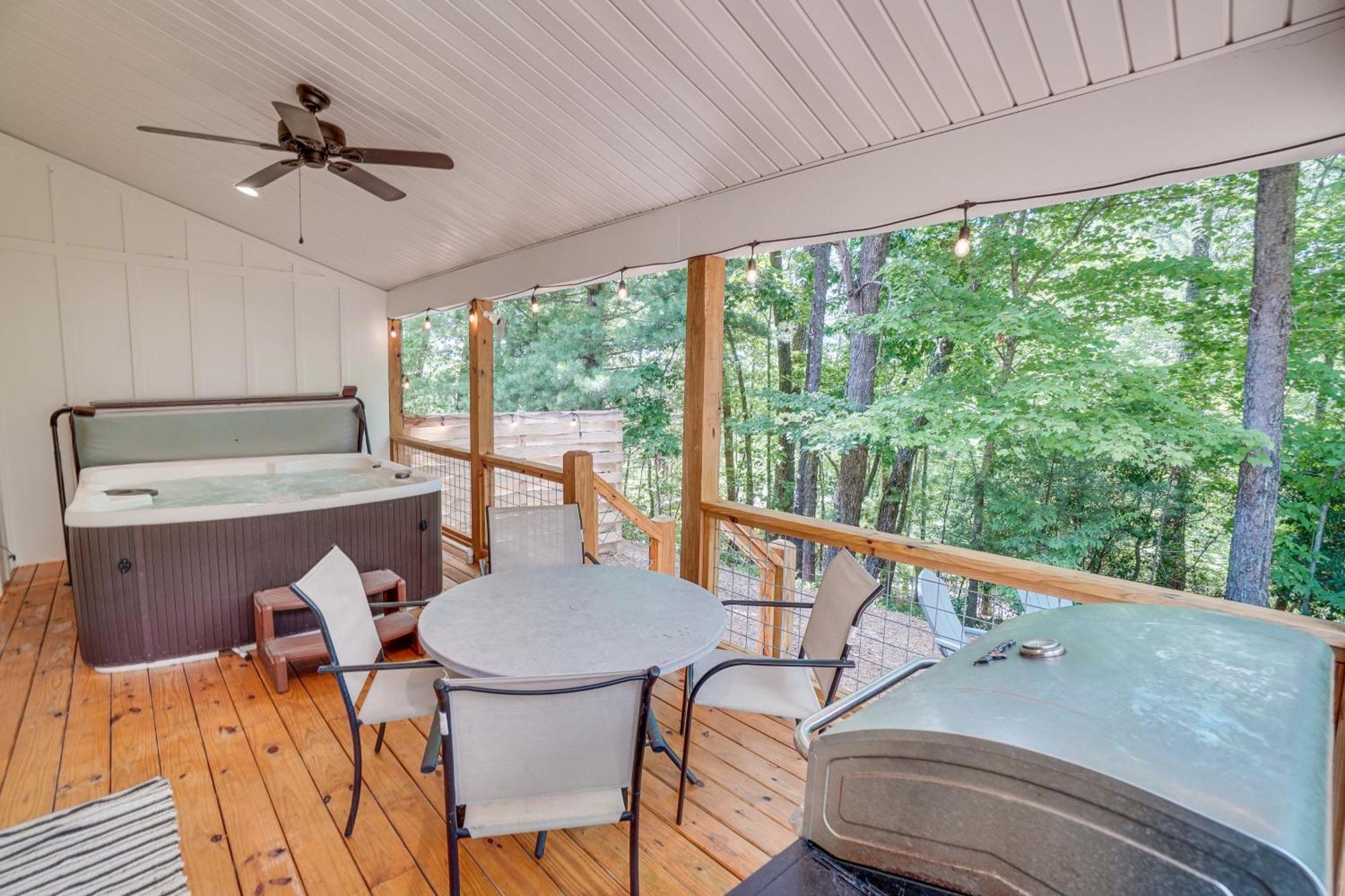 Stunning Helen Getaway With Hot Tub And Ev Charger! Villa Exterior foto