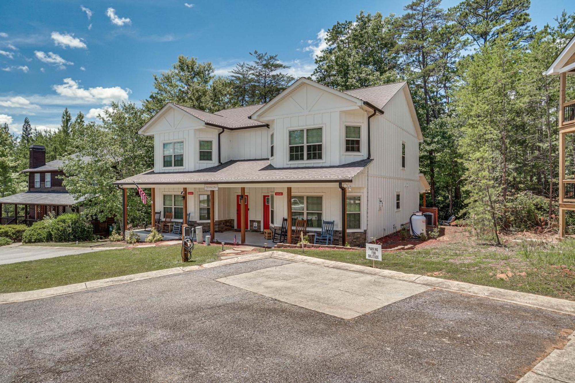 Stunning Helen Getaway With Hot Tub And Ev Charger! Villa Exterior foto